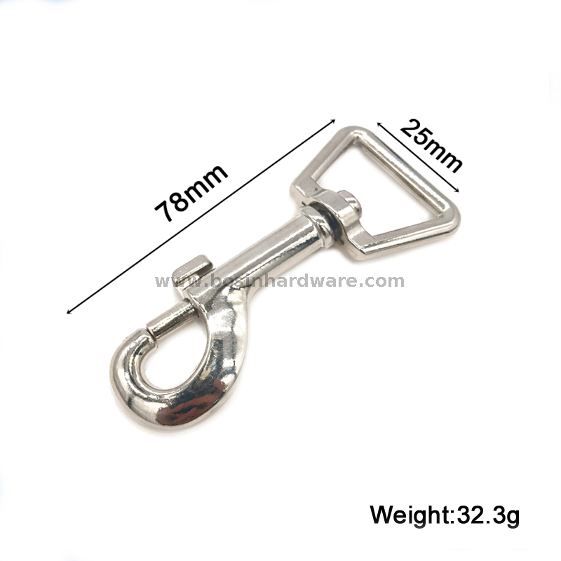 1inch Metal Spring Dog Snap Hook