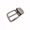 35mm Brush Pearlize Nickle Plated Metal Reversible Pin Belt Buckle