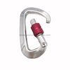 Hot Sale Durable Double Lock Screw Locking Carabiner