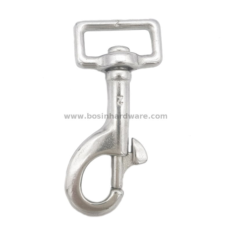 Strong Stainless Steel Bolt Metal Hooks with Square Eye