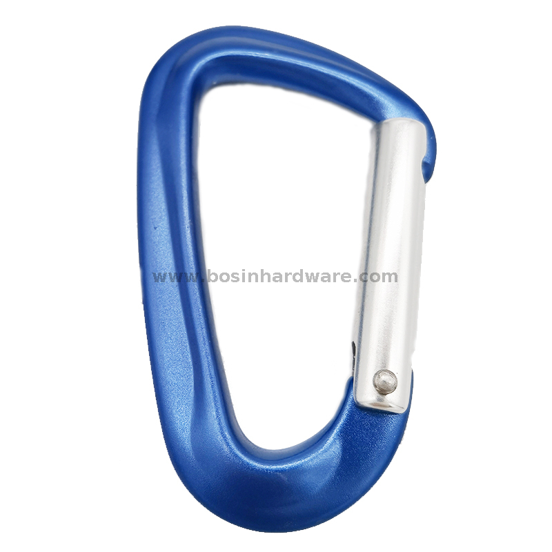 Lightweight Outdoor Aluminum Straight Gate Carabiner