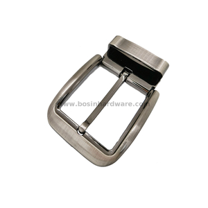 40mm Inner Size Large Metal Pin Leather Belt Buckle
