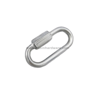 Zinc plated Chain Links Carabiner Quick Link