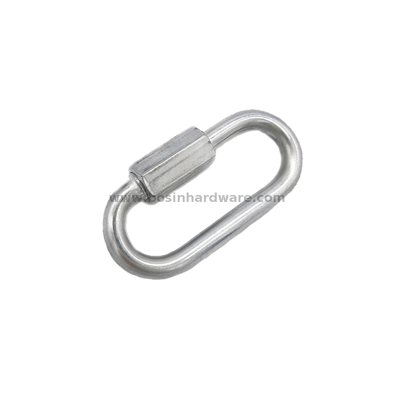 Zinc plated Chain Links Carabiner Quick Link