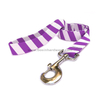 High Quality Two-tone Stripe Pet Lead Webbing Dog Leash