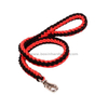  Plaited Rope Strong Braided Dog Collar Leash with Double Snap Hook