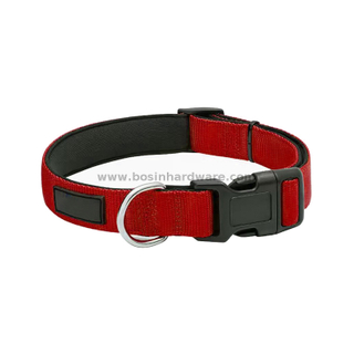 Heavy Duty Nylon Dog Collar with Name Plate