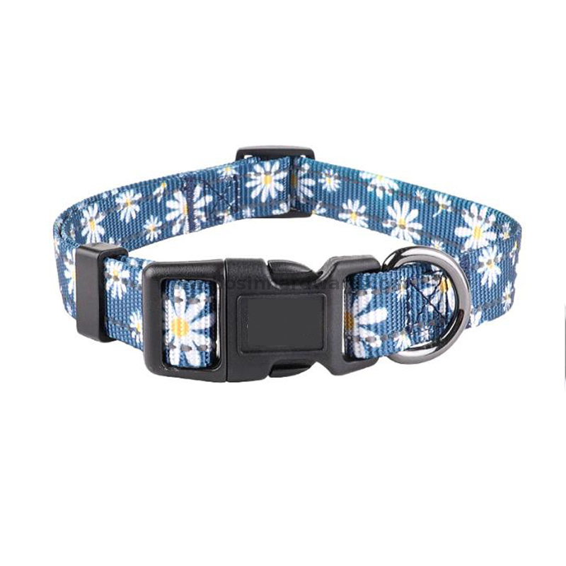 Fashionable Floral Designs Pet Dog Collar