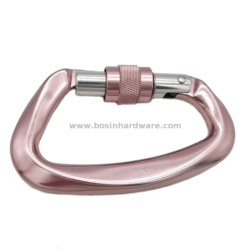 Auto Screw Locking Hammock Aluminum Carabiner