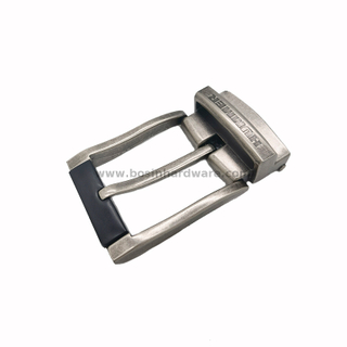 Hot Selling Antique Silver Men's Pin Belt Buckle with Custom Logo