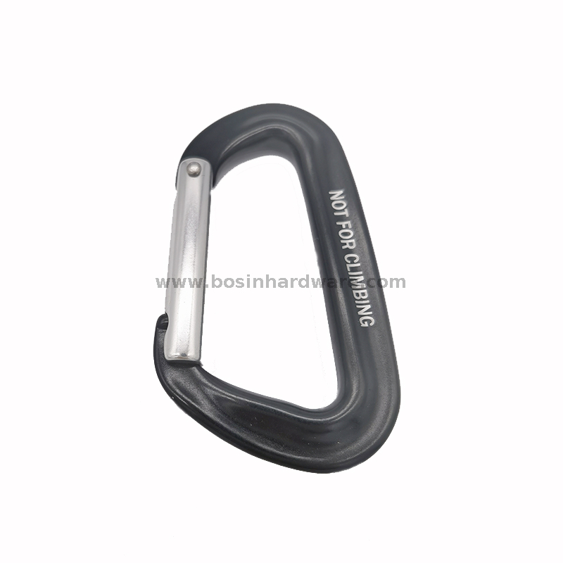 Customized Printing Logo Portable Straight Gate Karabiner