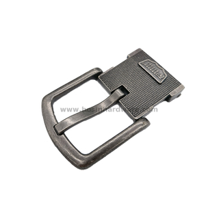 Quick Release Antique Silver Pin Leather Belt Buckle for Men's Buckle Gift