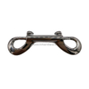 Shiny Gunmetal Double Ended Metal Snap Hook