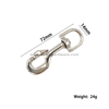 Zamak Bolt Snap Hook for Bag Fittings