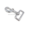Silver Plated Metal Snap Hook with Big Square Eye