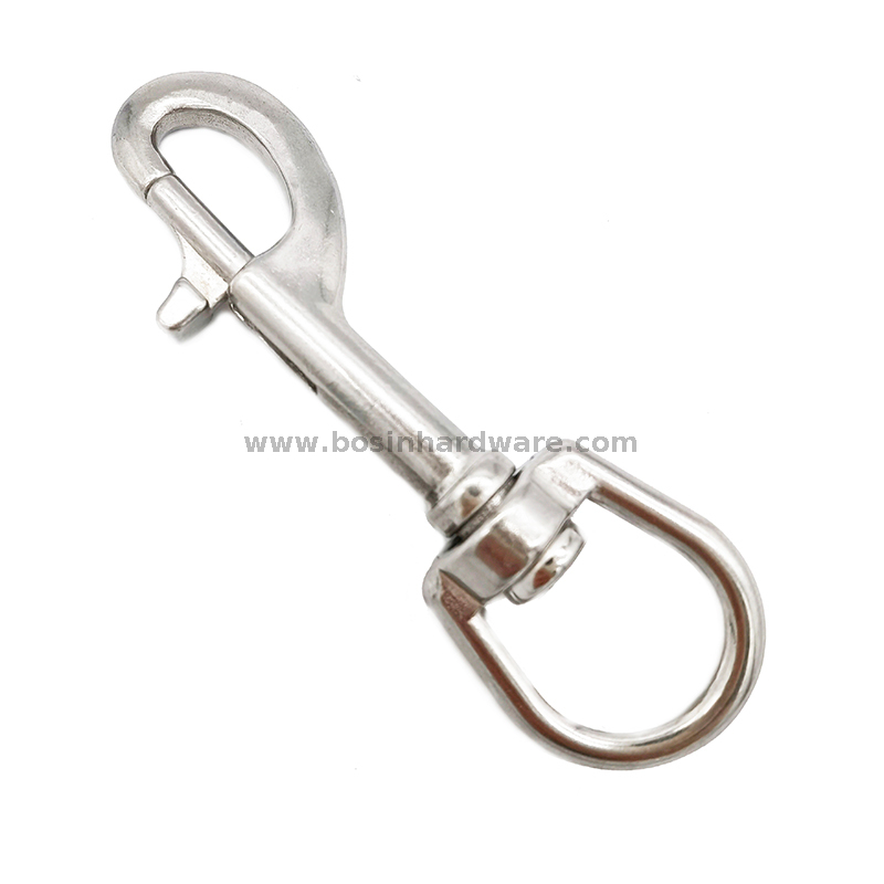 3/4" Heavy Duty Stainless Steel Metal Bolt Snap Hook from China