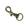  Oval-ring Brush Antique Brass Handbag Snap Hook