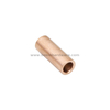 Rosegold Fashion Tube Shape Stainless Steel Jewelry Clasp for Round Leather Bracelet