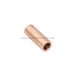 Rosegold Fashion Tube Shape Stainless Steel Jewelry Clasp for Round Leather Bracelet