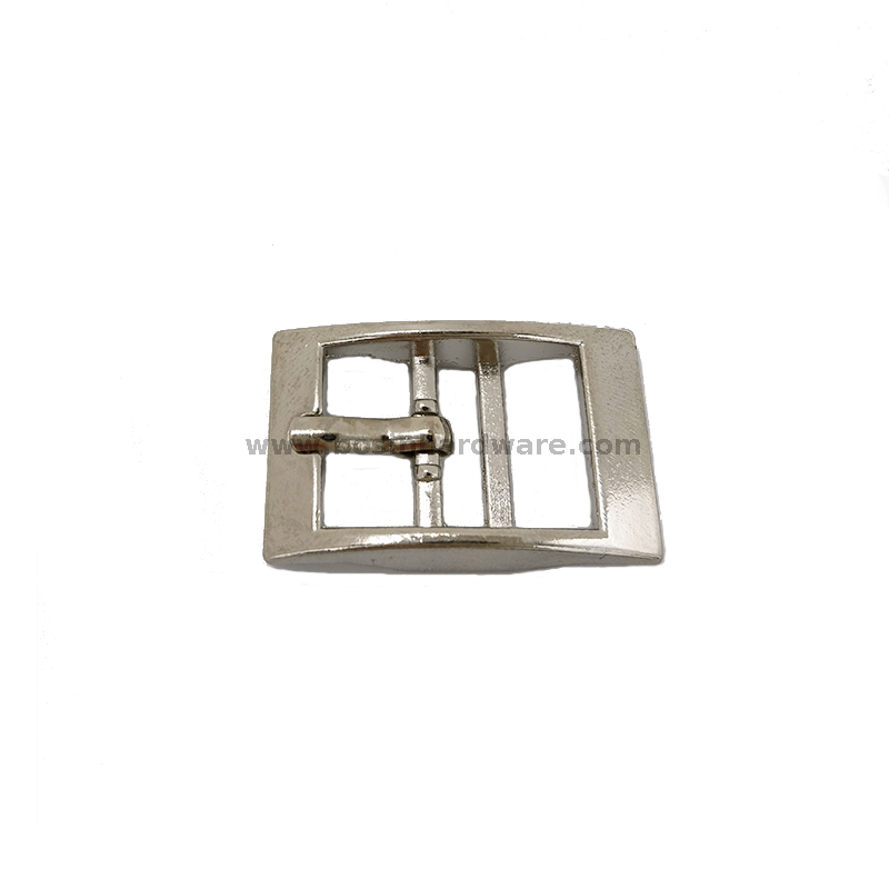 Hard-wearing Dog Collar Accessories Double Bar Pin Belt Buckle 