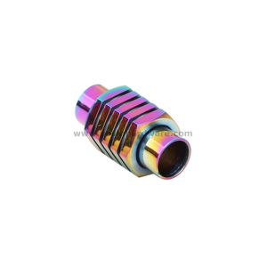 Rainbow Stainless Steel Magnetic Hexagonn Leather Clasps for Blacelet Making