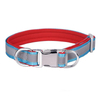 Orange And Blue Color Comfort Reflective Dog Collars 