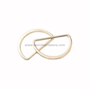 Large Size Buckle Straps Flat D Rings with Narrow Edge