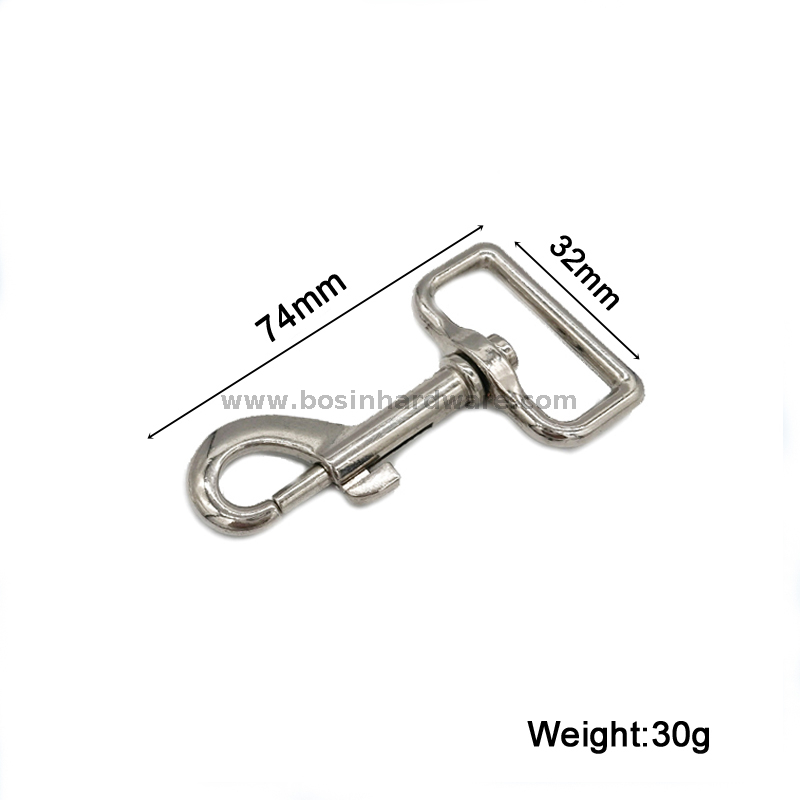 1-1/4 Inch High Quality Spring Pet Snap Hook