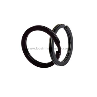 30mm Black Plated Split Ring