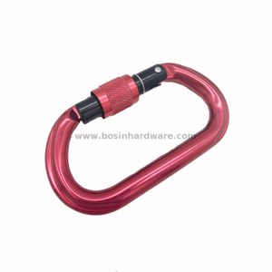 Good Load-bearing Rock Climbing Screw Gate Carabiner