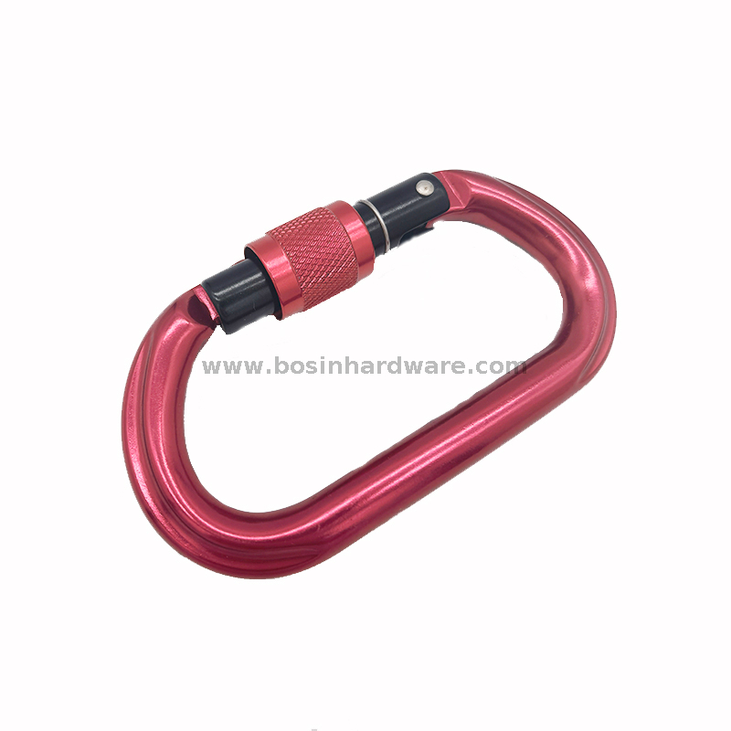Good Load-bearing Rock Climbing Screw Gate Carabiner