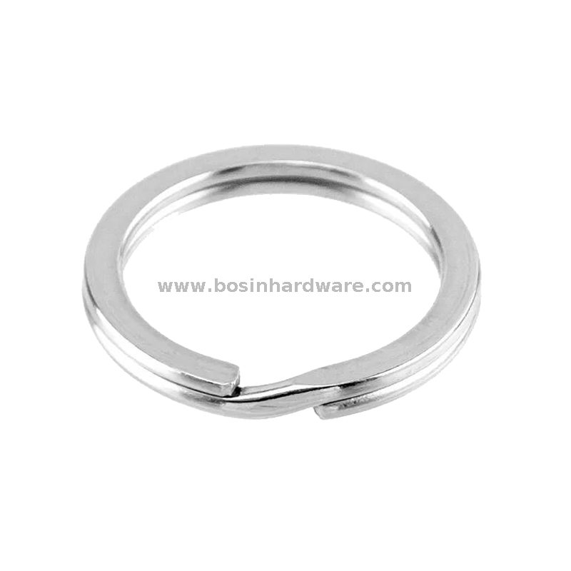 32mm Shiny Sliver Car Key Metal Split Ring