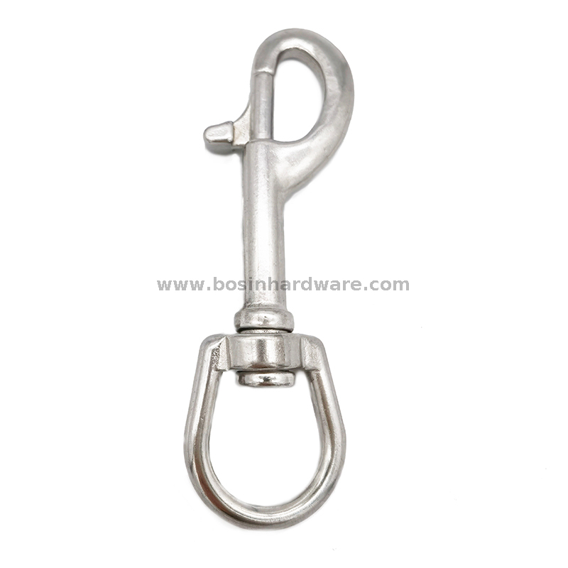 3/4" Heavy Duty Stainless Steel Metal Bolt Snap Hook from China