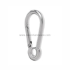 Stainless Steel Carabiner Snap Hook with Eyelet