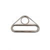 Heavy Duty Silver Plated Metal Triangle Strap Buckle 
