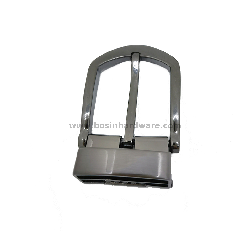 Brush Gunmetal Pin Type Zinc Alloy Bulk Prong Belt Buckles 