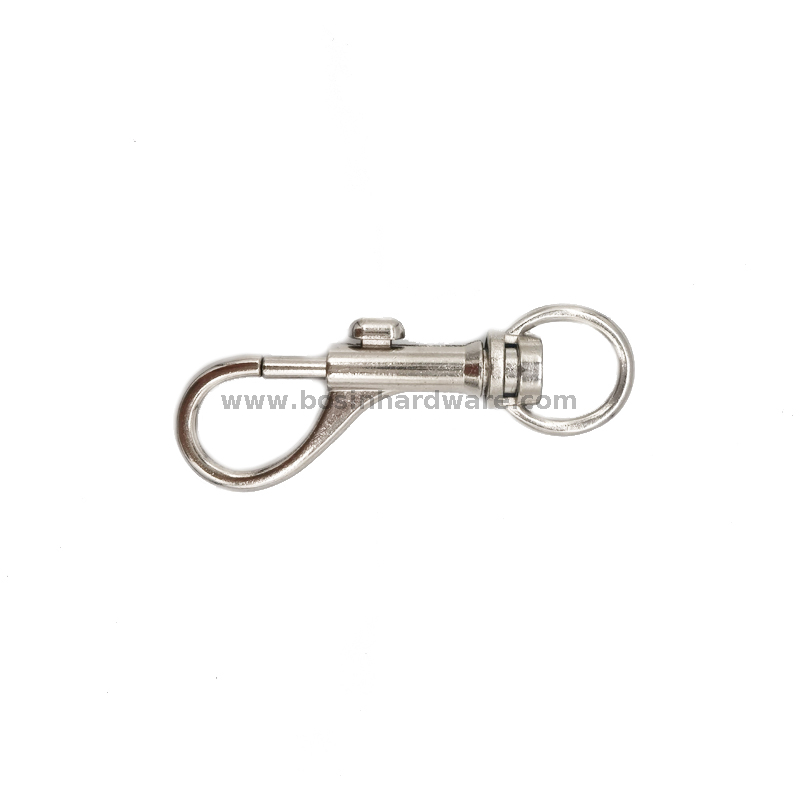  Round Eye 14mm Snap Hook For Key Chain