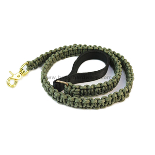  Durable Braided Paracord Tactical Dog Leash for Medium Large Dogs