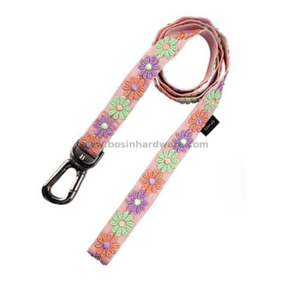 Lusury Hand Knitting Flower Pattern Custom Pet Lead Leash