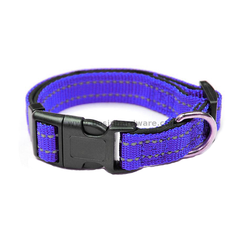 Portable Durable Quick Release Dog Collar with Plastic Buckle