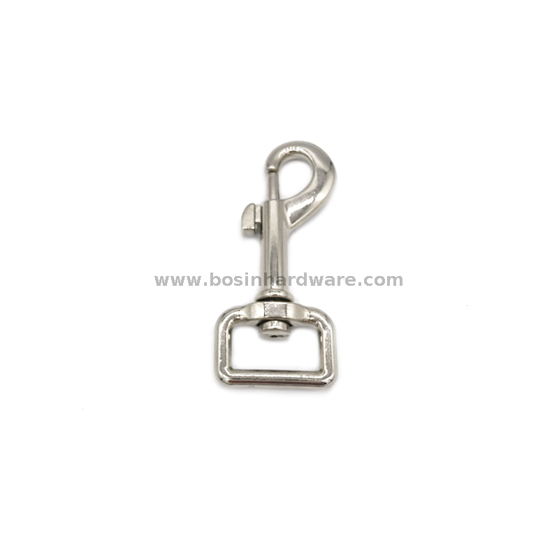 Medium Metal Snap Hook For Leather Dog Collar