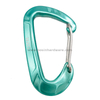 D-shape Easy Open Backpack Hanging Wire Gate Carabiner