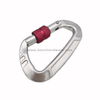 Hot Sale Durable Double Lock Screw Locking Carabiner