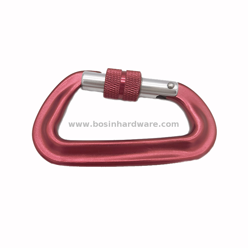 Outdoor Adventure Reliable Screw Asymmetrical Locking Carabiner