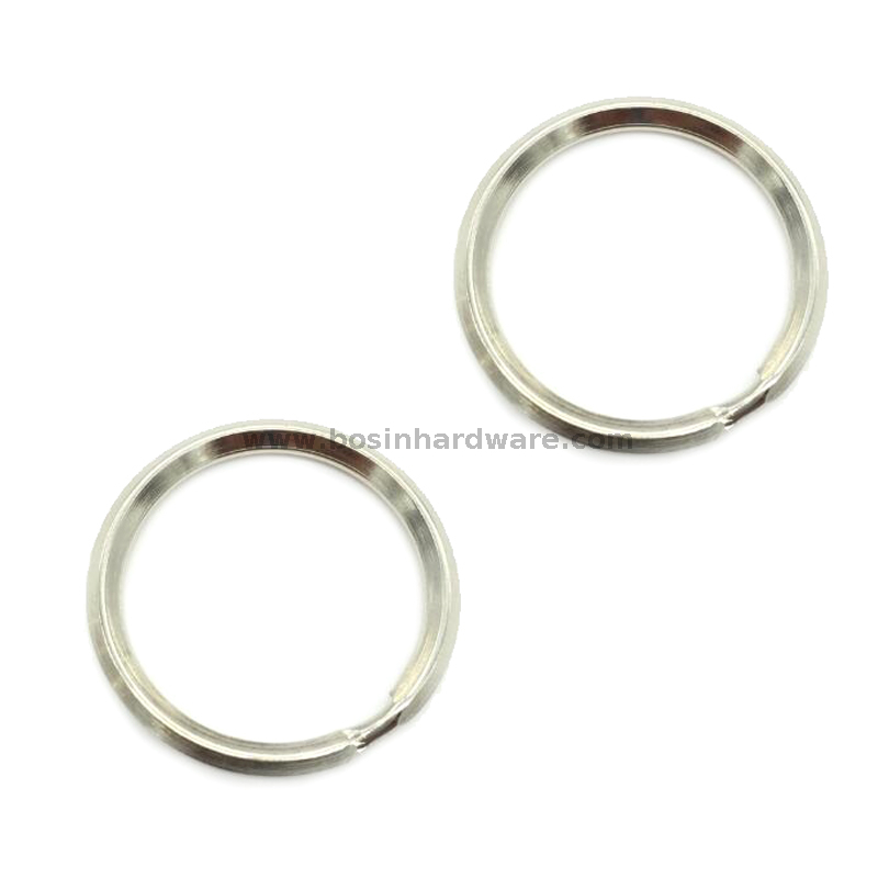 30mm Wholesale Triangle Split Key Rings