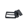 30mm Zinc Alloy Reversible Tail Clip Pin Belt Buckle with Matte Black Color