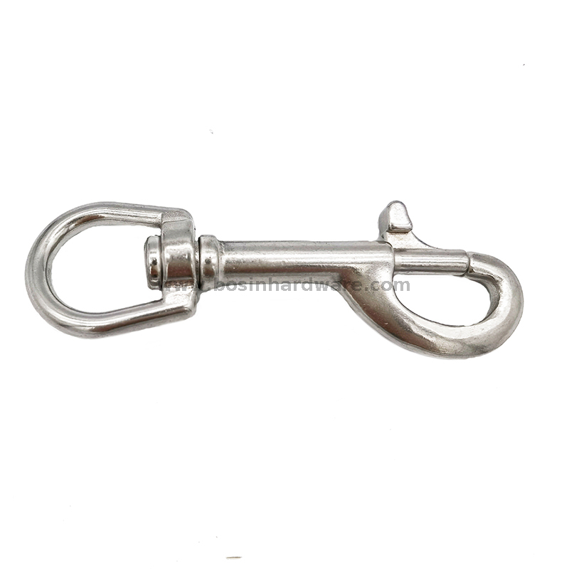 3/4" Heavy Duty Stainless Steel Metal Bolt Snap Hook