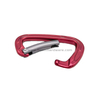 100mm Red Hot Forged Bent Gate Carabiner