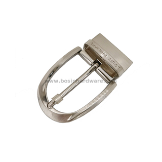 Hot Sell Quality Shiny Metal Reversible Rotating Pin Belt Buckles