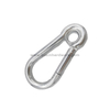  Zinc Plated Carabiner Spring Snap Hook with Eyelet